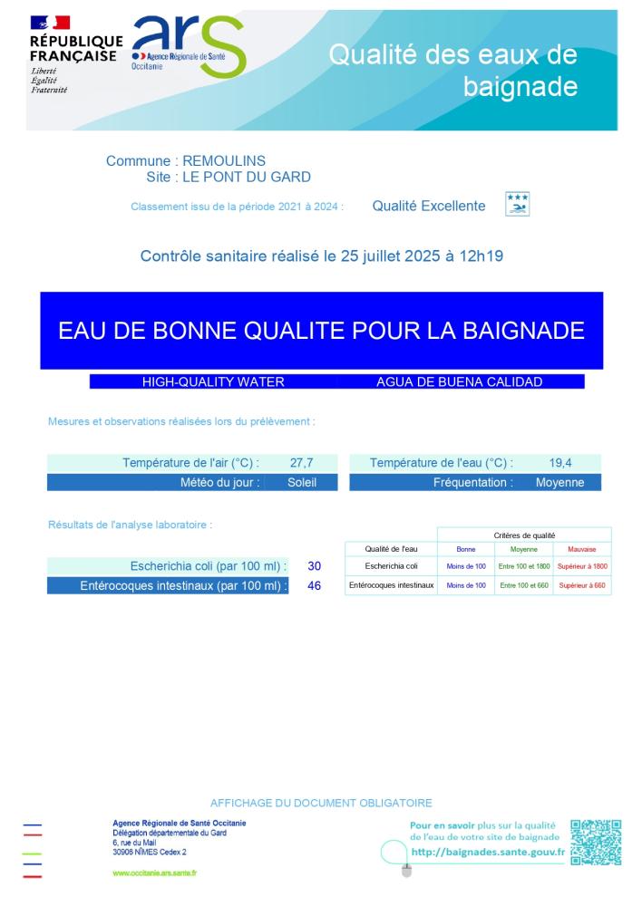 Qualite-des-eaux-de-baignade---Remoulins-Le-Pont-du-Gard--25-juillet-2025page-0001